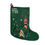 Thumbnail: Christmas Stocking "Love, Peace and Joy" Green Holiday 