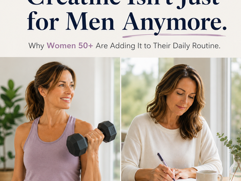Creatine for Women Over 50: The Anti-Aging Supplement More Women Should Know About