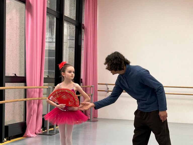 Correction for young ballerina PHP Ballet Intensive