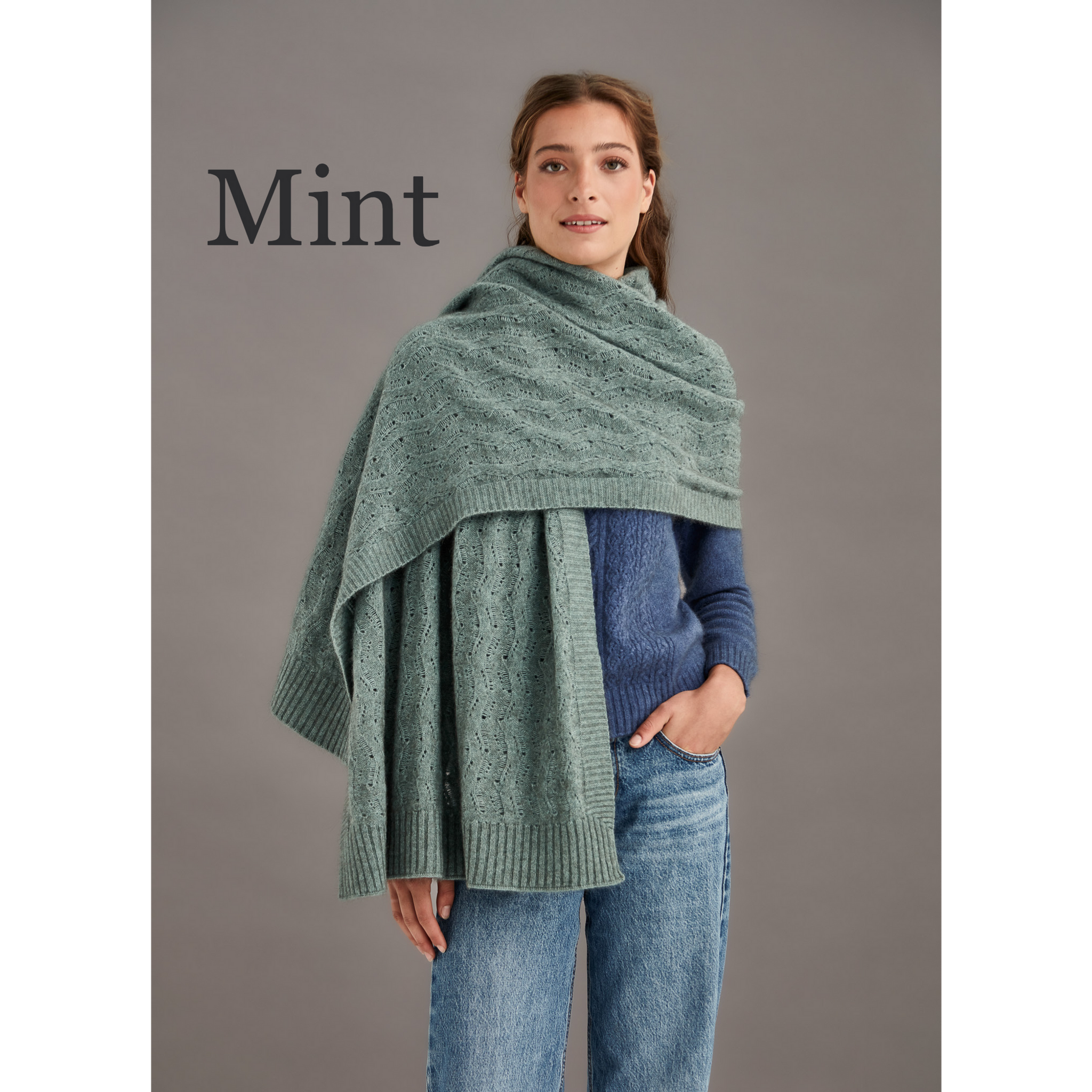 Herringbone Lace Shawl