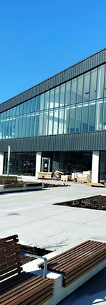Magnatrack Exterior Screen Installation at the Aquatic Centre
