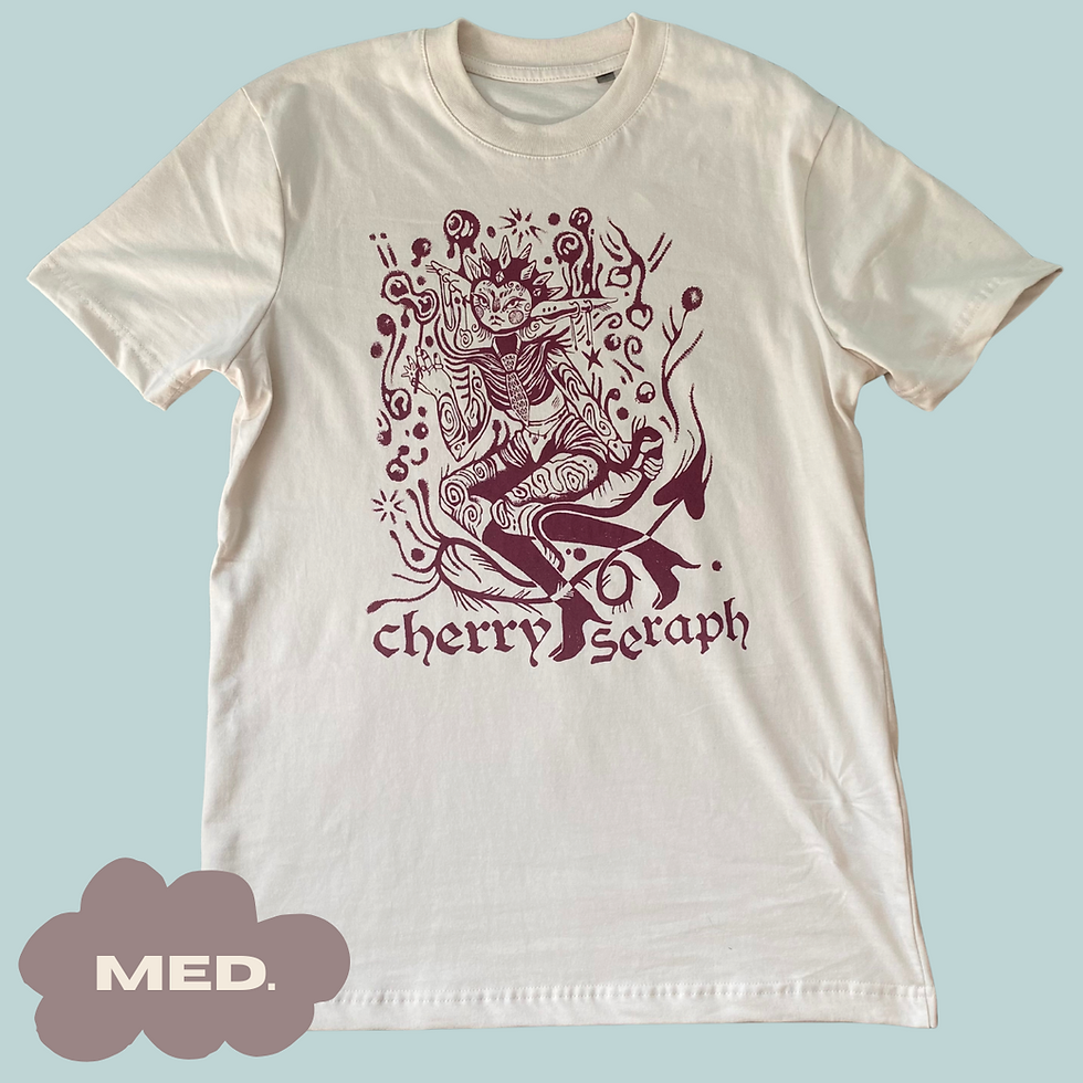 MEDIUM Cherry Seraph 'Little Creature' Tee