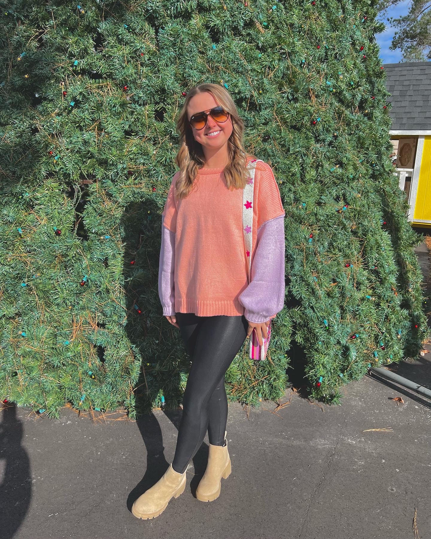 Color Block Sweater