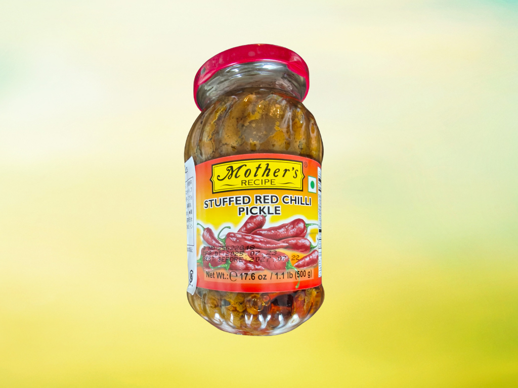 スタッフド レッドチリピクルス 500g