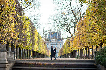 séance engagement jardin des tuileries