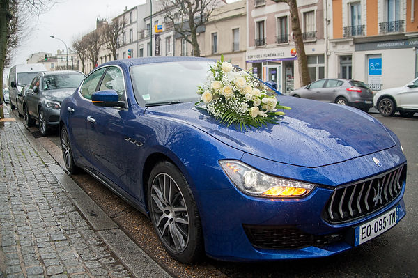 voiture du mariage