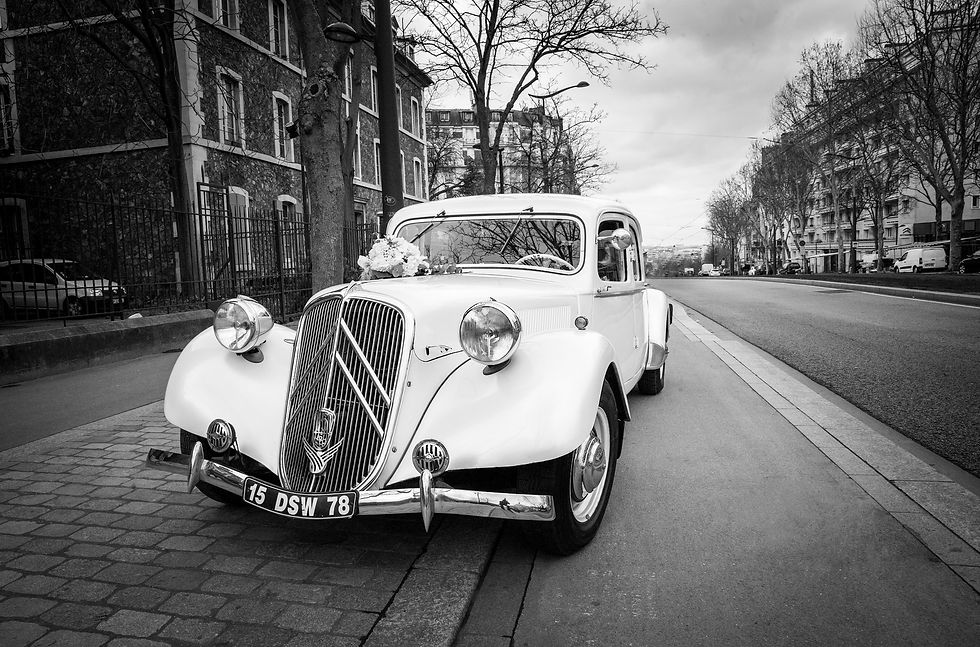 voiture du mariage