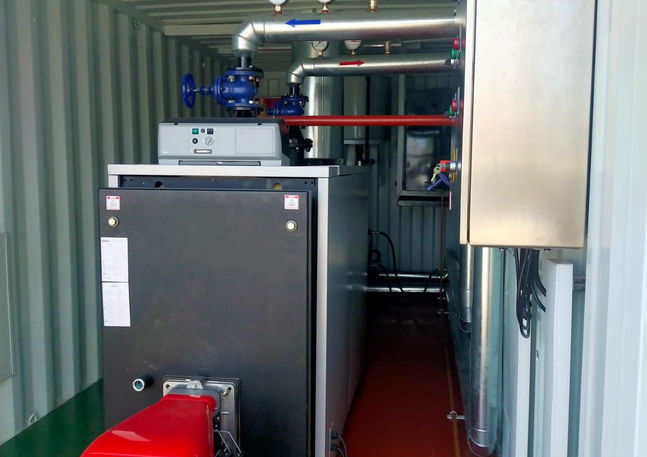 Containerised Boiler System by Peninsula Steam Services