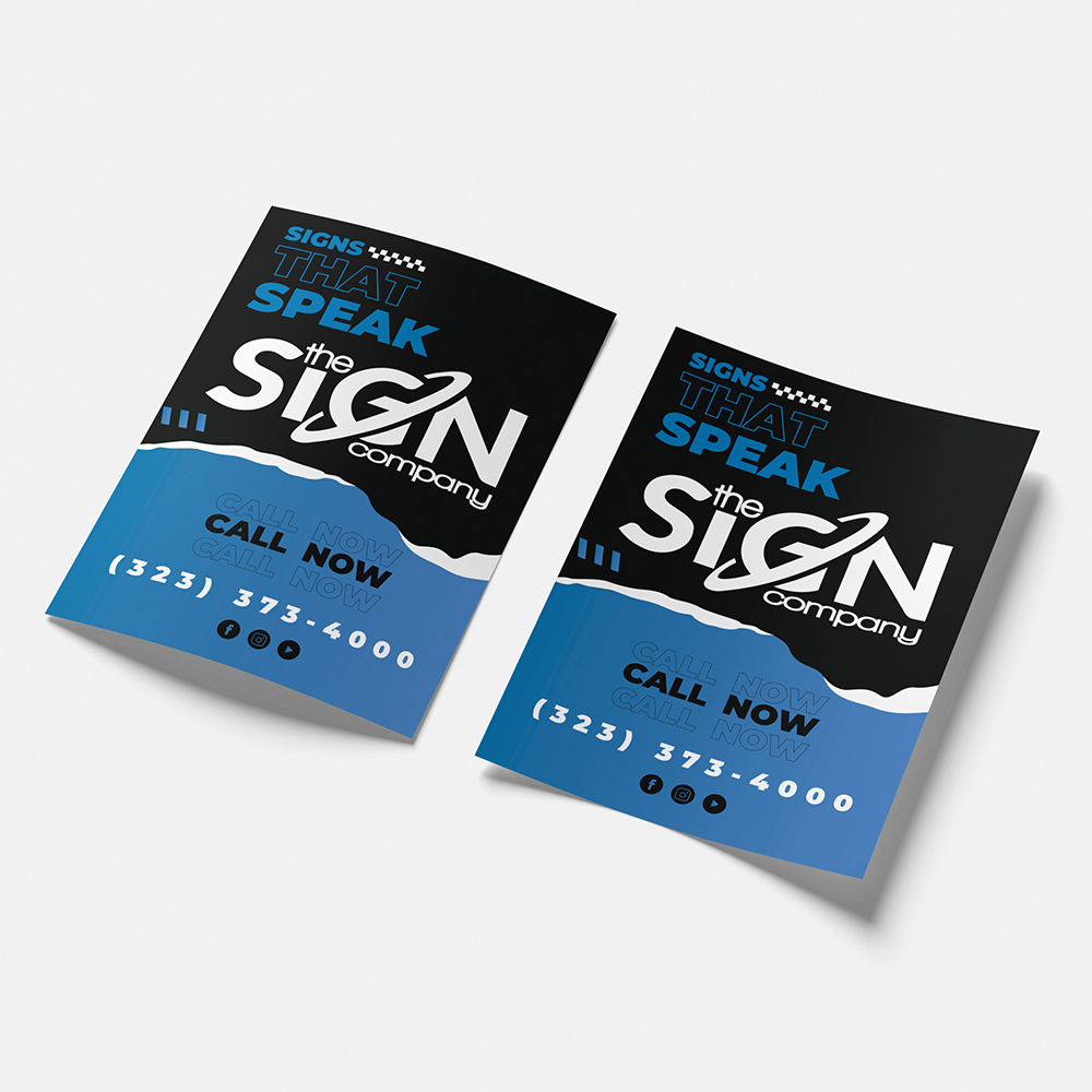 8.5" x 11" Flyers