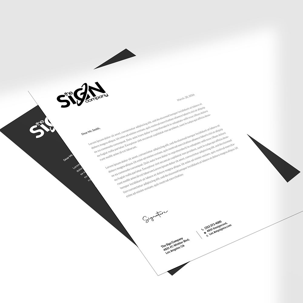 Letterheads