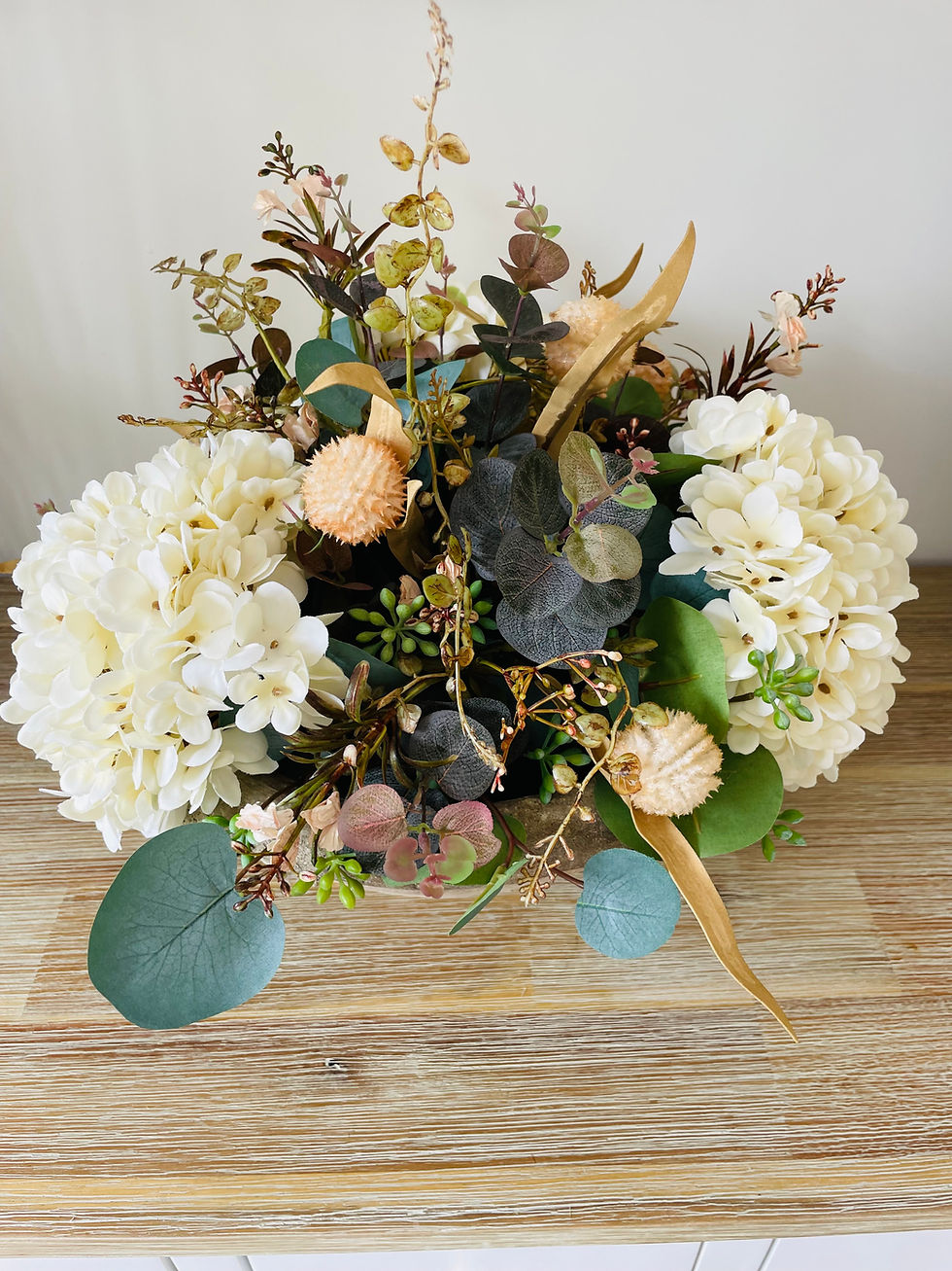 Thumbnail: Autumn Hedgerow Rustic Stone Urn Display