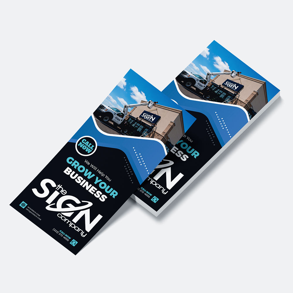 8.5" x 3.5" Flyers