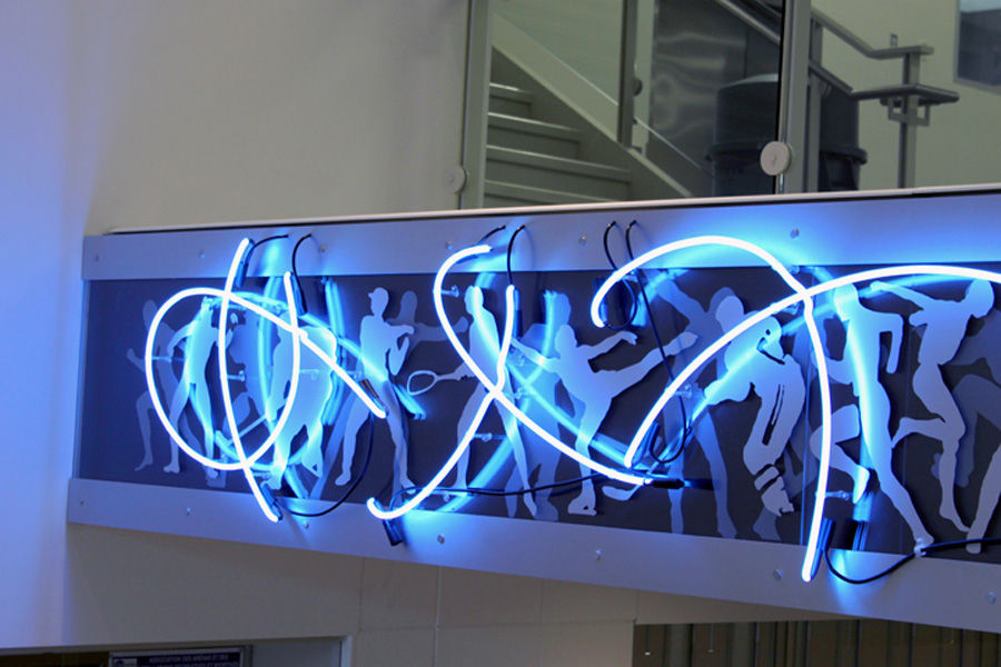 Ligne Bleue (detail)