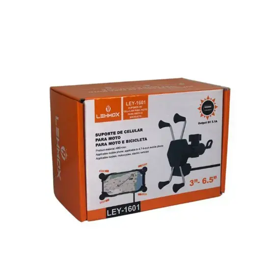 SUPORTE DE CELULAR PARA MOTO LEY-1601
