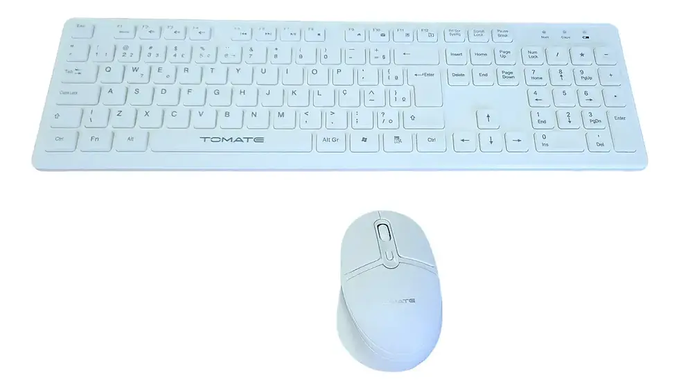 Miniatura: Kit Teclado e Mouse Sem Fio Tomate MKT-W111 (PRETO)