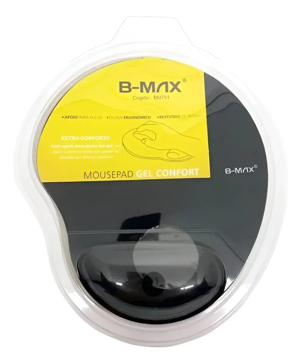 MOUSE PAD GEL CONFORT B-MAX BM-751