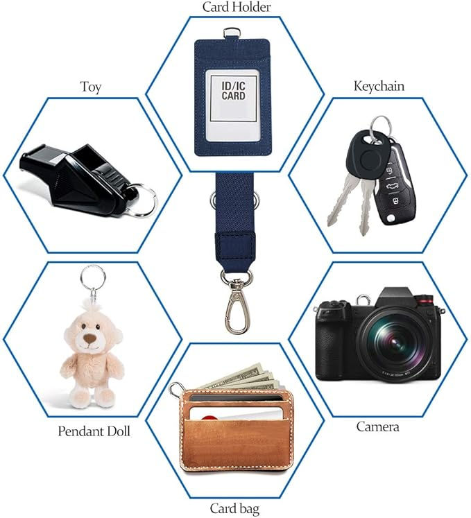 Miniatura: Cordão para telefone SS, cordão para celular, suporte de chaveiro ajustável