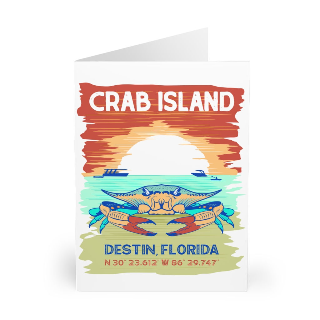 Crab Island Postcards (5 Pack)