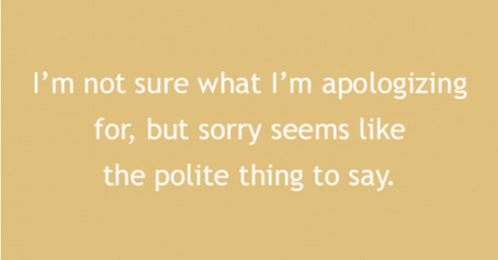 neurodiverse communication showing a bad apology