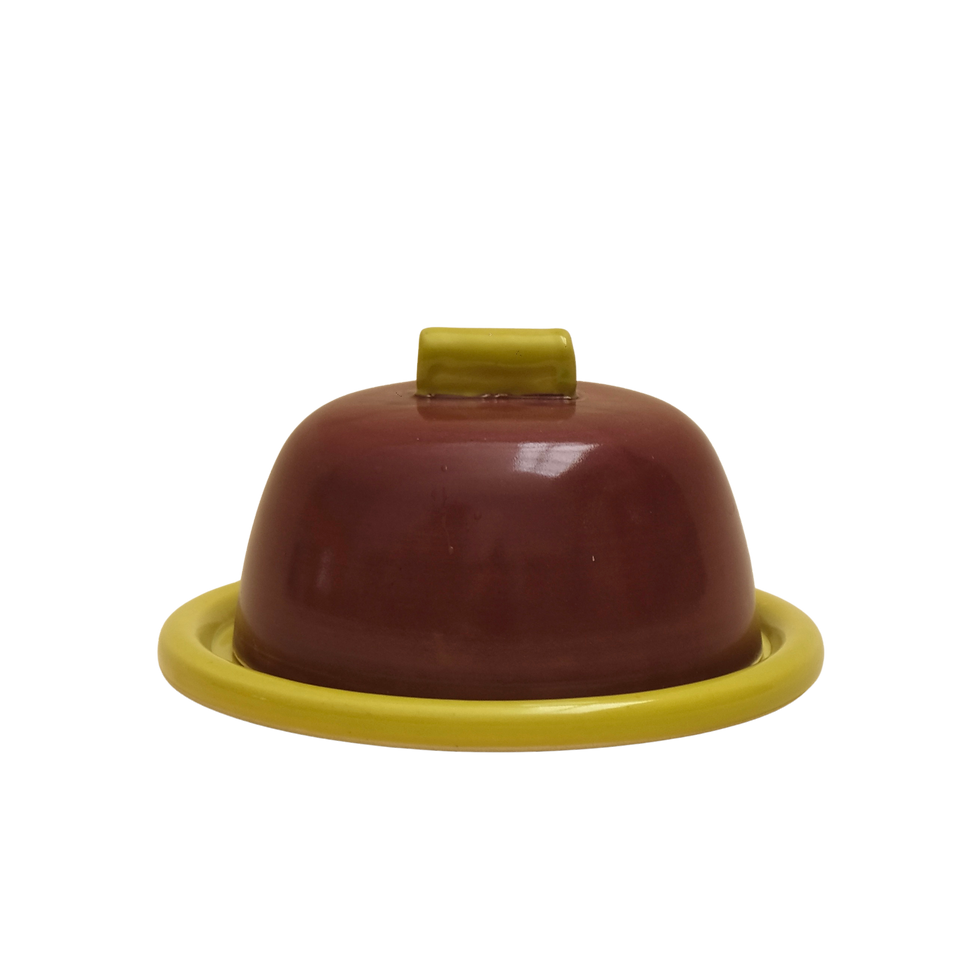 Thumbnail: Butter Dish - Berry Red