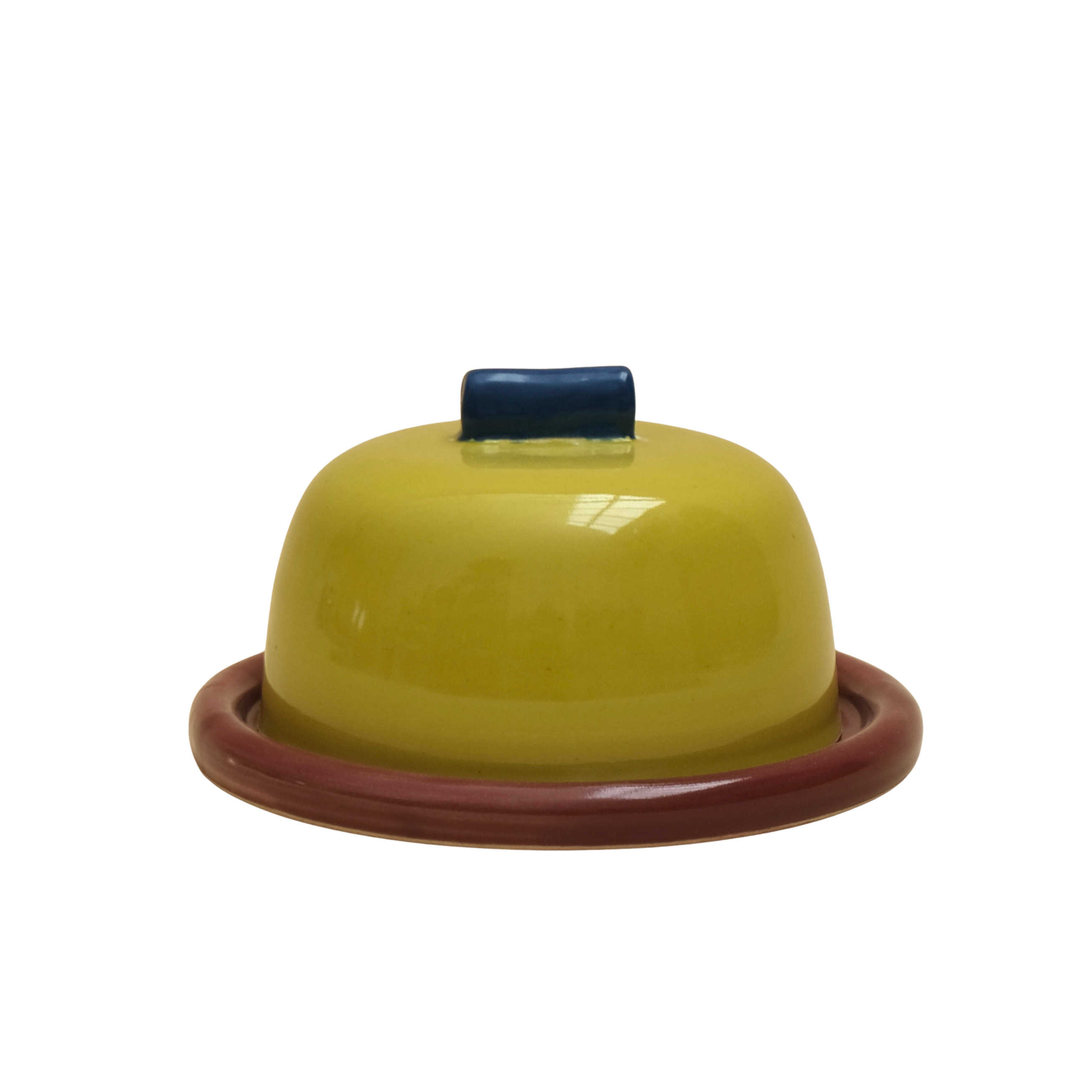 Butter Dish - Chartreuse