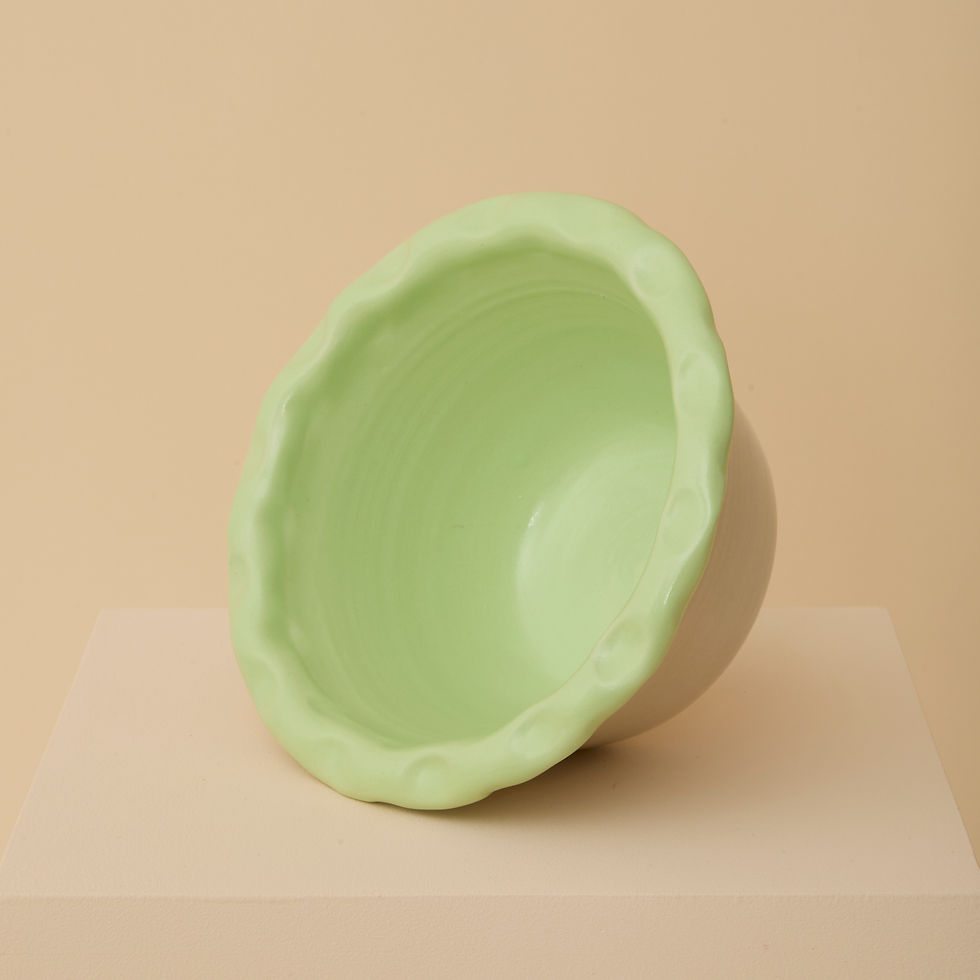Thumbnail: Dimple Bowl - Mint Green