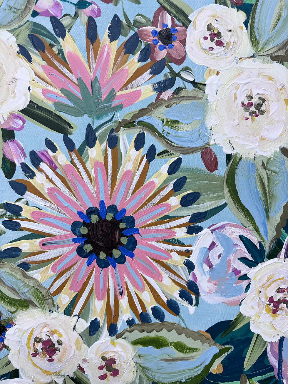 Thumbnail: Bold Blue florals