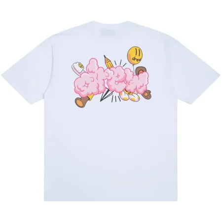 Drew House Doodle Joy Short Sleeve Tee white