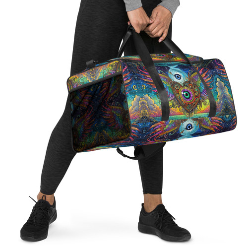 All Seeing Heart Duffle bag | Paradise