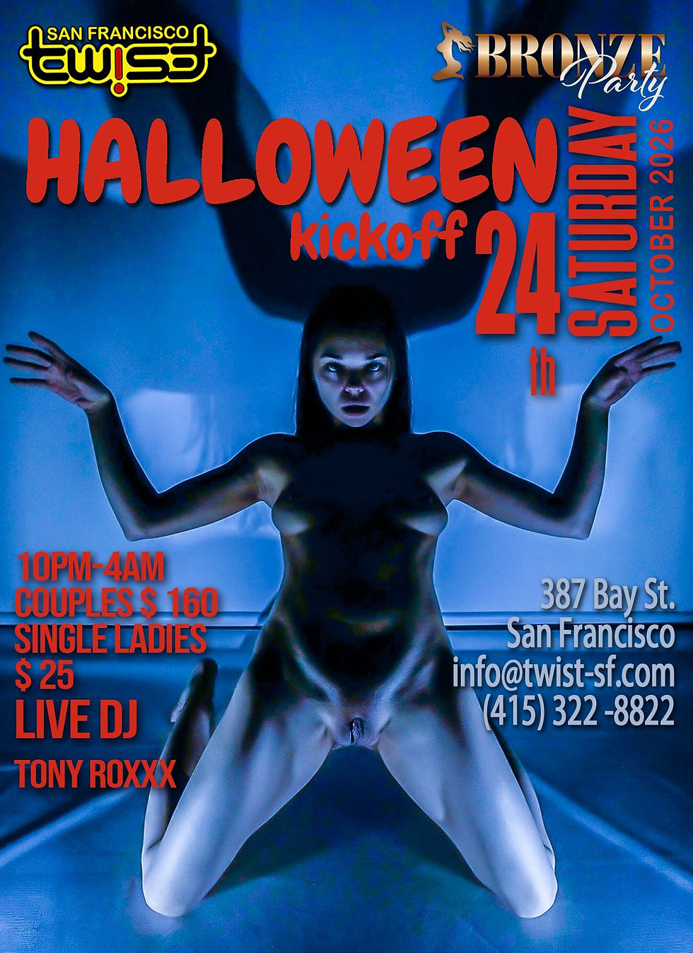 Twist Halloween Kickoff with Bronze