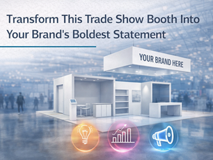Transform This Trade Show Booth Into Your Brand’s Boldest Statement
