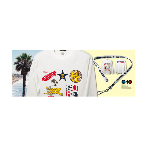 豊田弘治　落款入り　palm graphics 100 T-SHIRT PALM GRAPHICS/豊田 弘治 | Bueno!Books