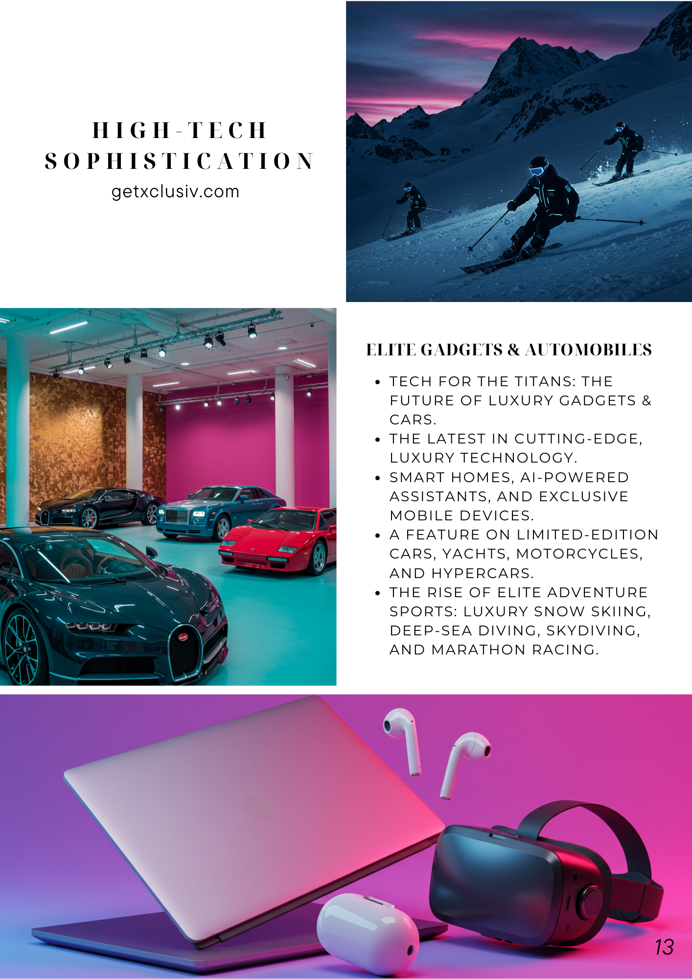 Xclusiv Magazine Africa Edition, page 13