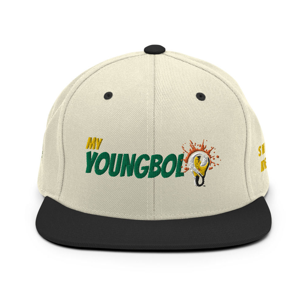 The SwayZe Ideations MY YOUNGBOL Snapback Hat