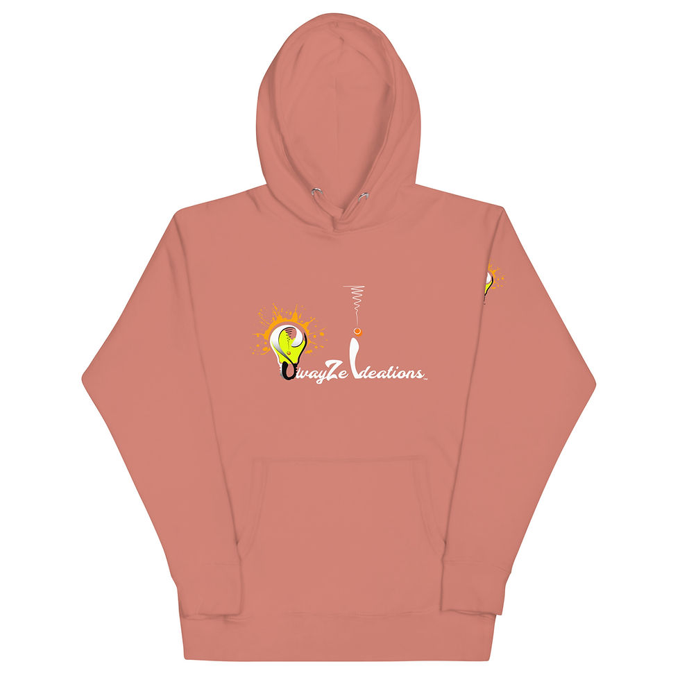 Thumbnail: The SwayZe Ideations Name Logo Hoodie (White)