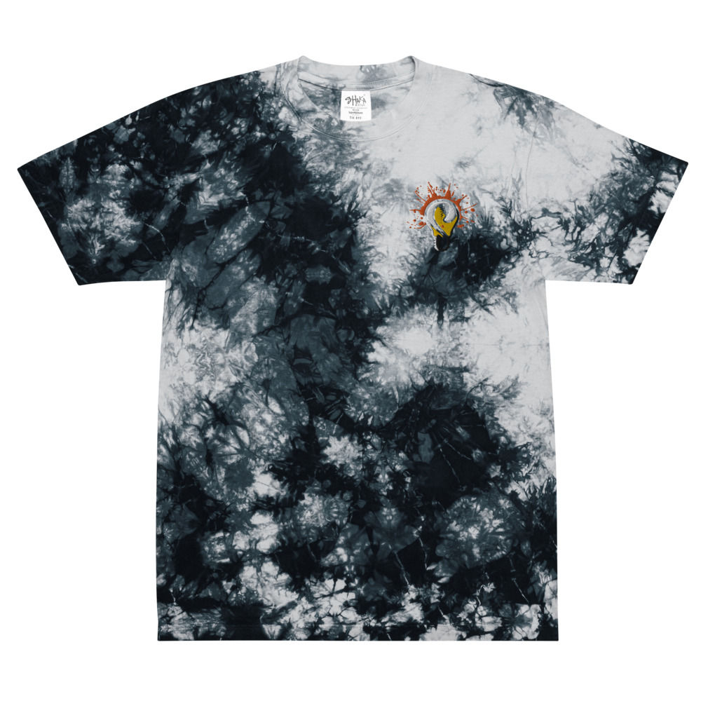 The SwayZe Ideations Logo Tie-Dye T-Shirt (Black Ink)