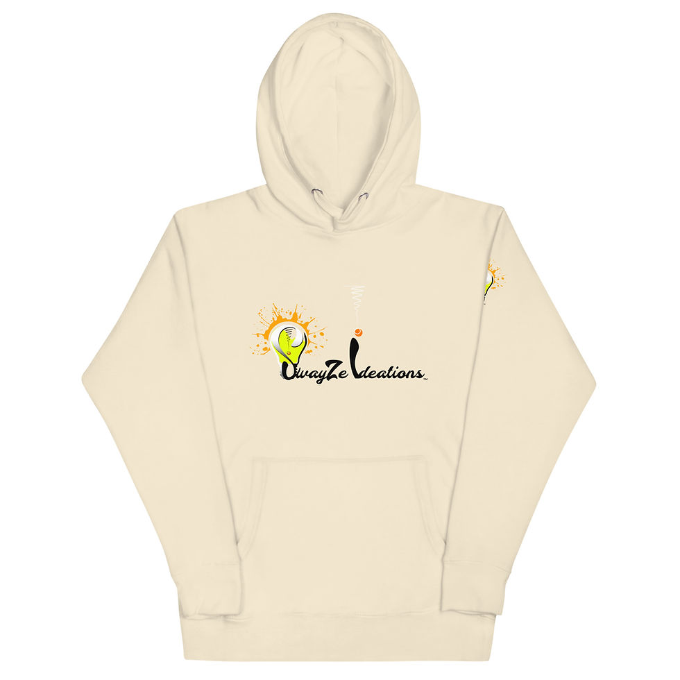 Thumbnail: The SwayZe Ideations Name Logo Hoodie (Black)