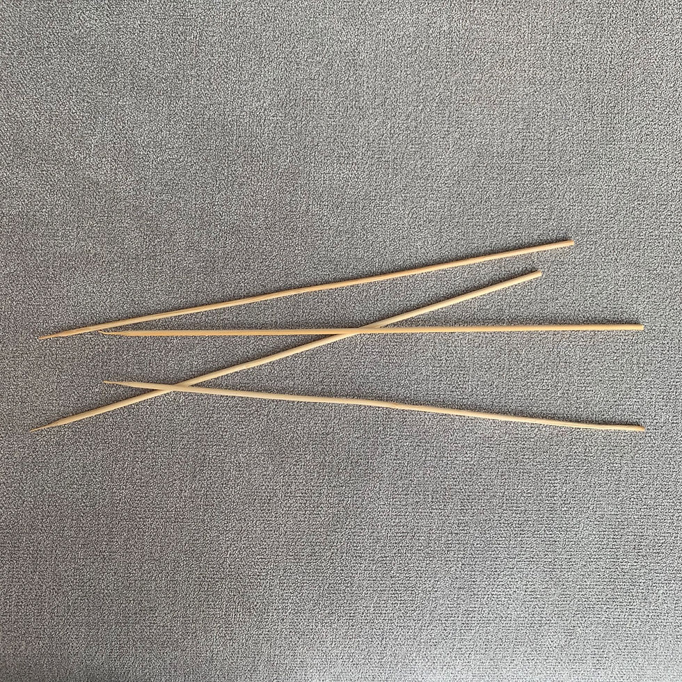 Palitos de brocheta