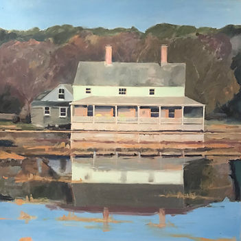 Lydia’s House - Painting by Patricia Hanlon