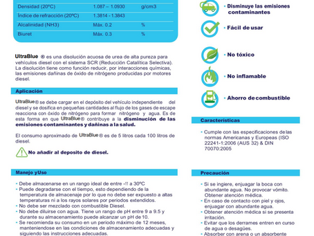 Certificaciones que tu urea automotriz debe tener: API, Ficha Técnica y Hoja de Seguridad