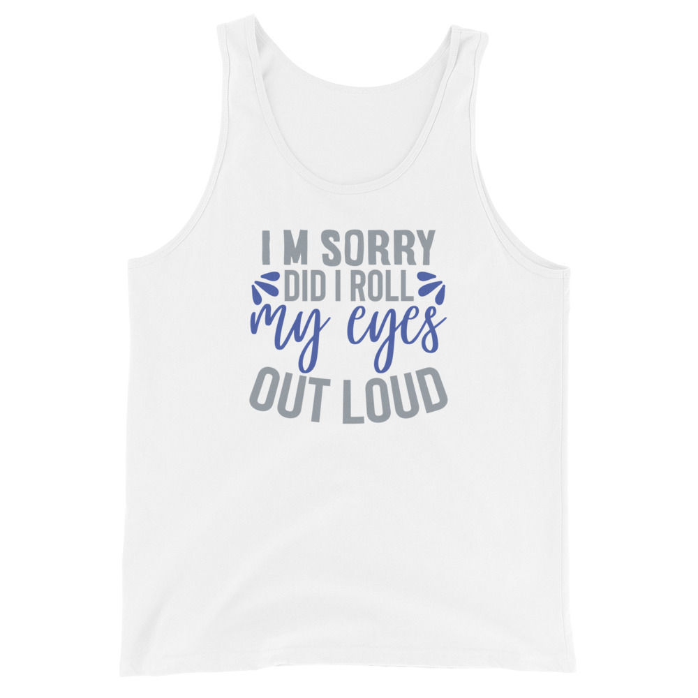 Eye Roll Unisex Tank Top