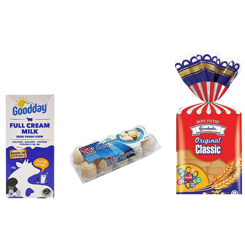 Thumbnail: Breakfast Meal: Bread(550) + Eggs(10's) +Milk(1Litre)  🔥