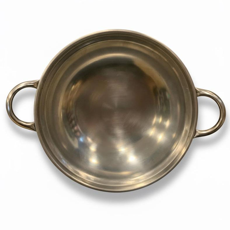 Double Handle Stainless Steel Wok