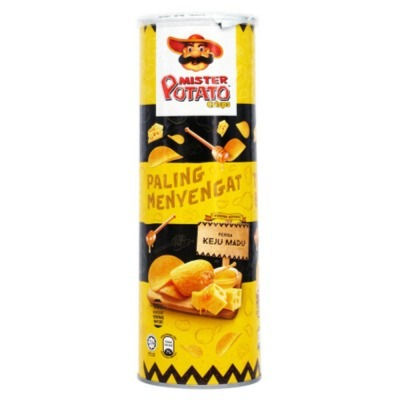 Mister Potato Honey Cheese Can 125g