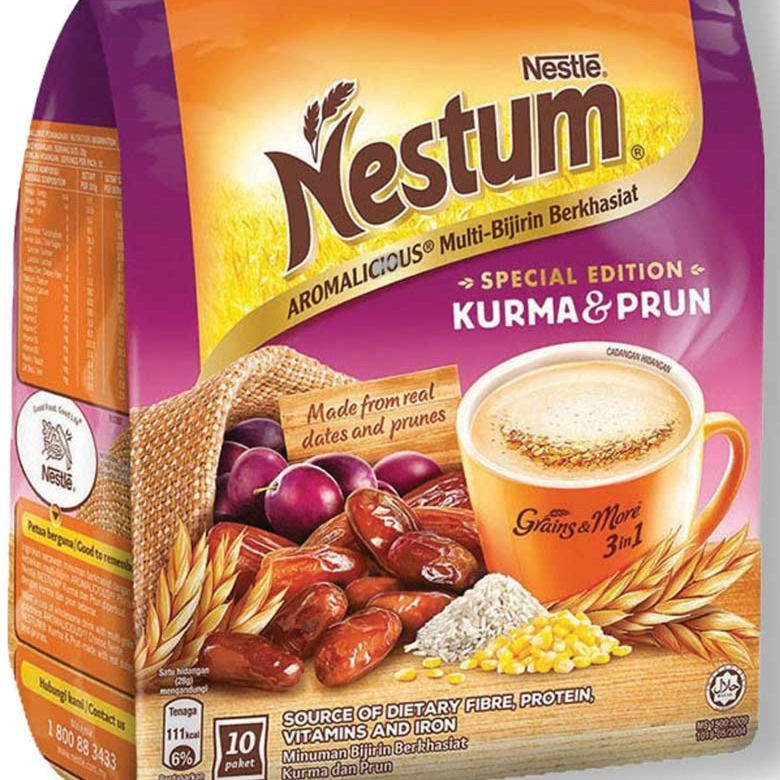 Nestle Nestum Grain & More 3-in-1 Prune And Dates 29g