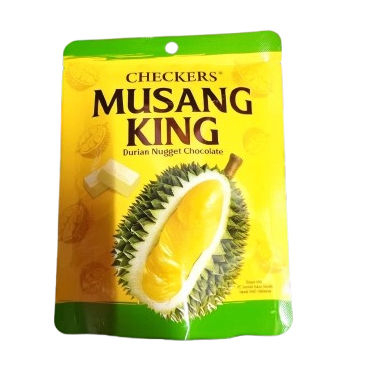 Checkers Musang King Durian Nugget Chocolate 100g