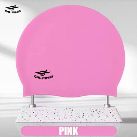 Qilang Swimming  Cap (Pink)