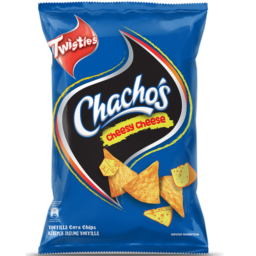 Twisties Chacho's Cheesy Cheese 160g