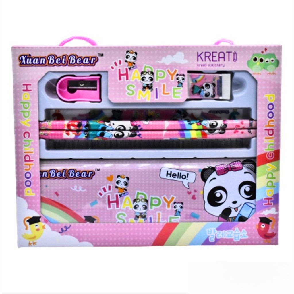 Happy Childhood Stationery Set