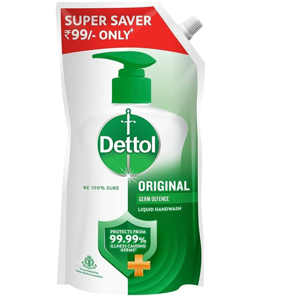 Dettol Original Germ Defence Liquid Handwash 675Ml